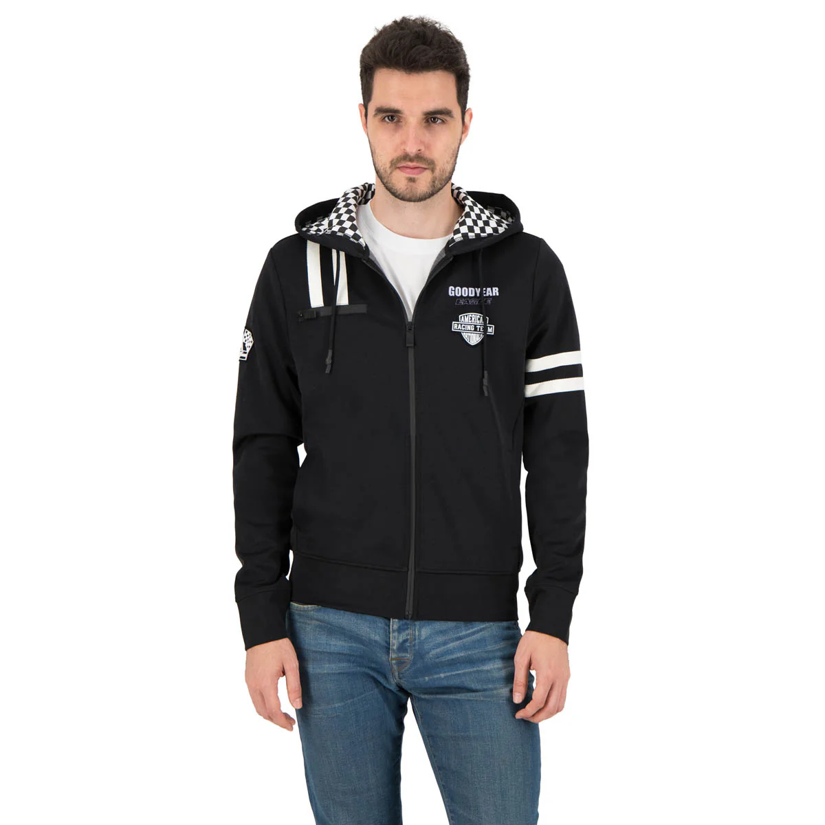 Goodyear Hooded Sweatjacket "Stomper" - Image 4