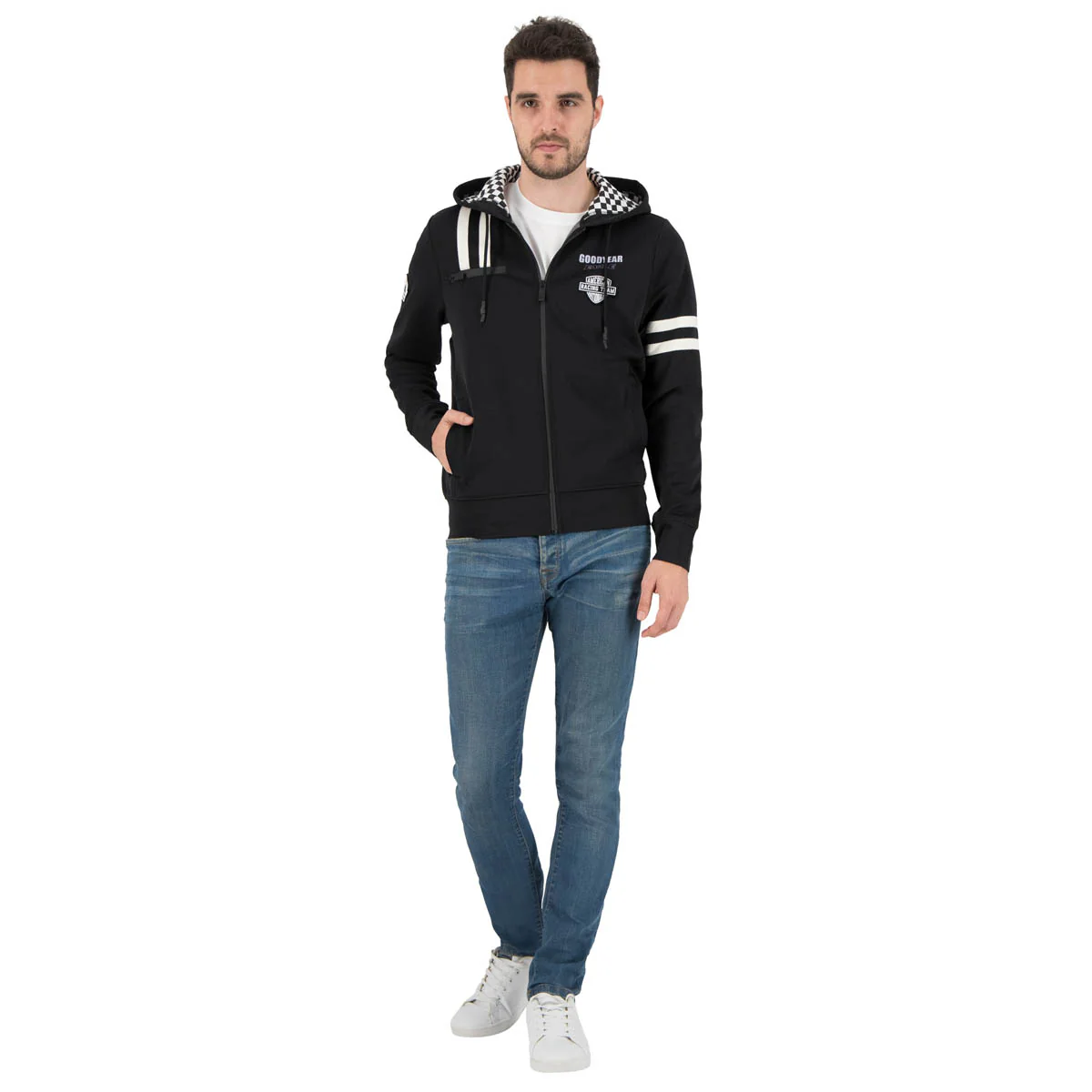 Goodyear Hooded Sweatjacket "Stomper" - Image 6