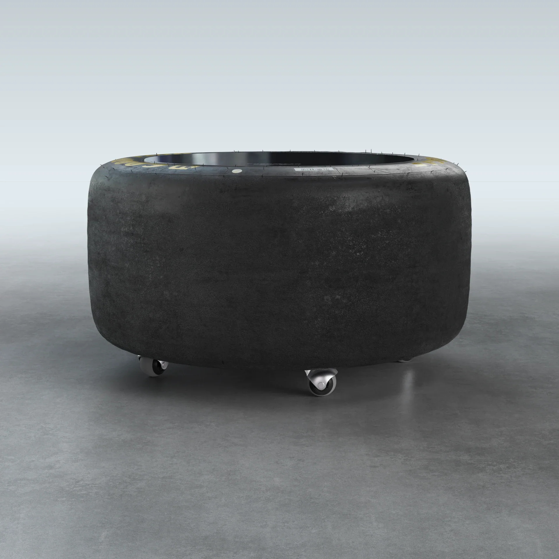 GOODYEAR EAGLE Table Base with casters - Shorty - Image 3