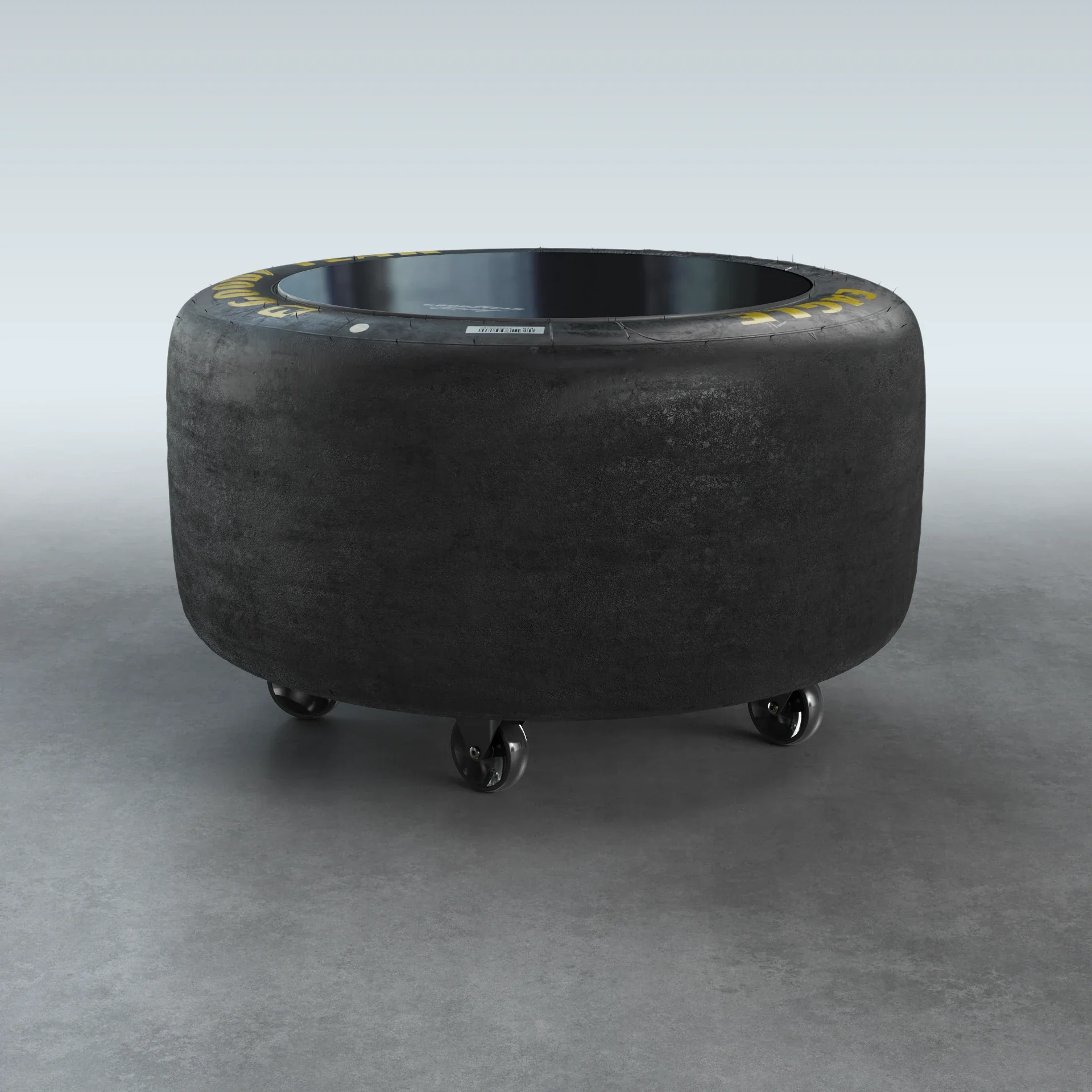 GOODYEAR EAGLE Table Base with casters - Skate - Image 3