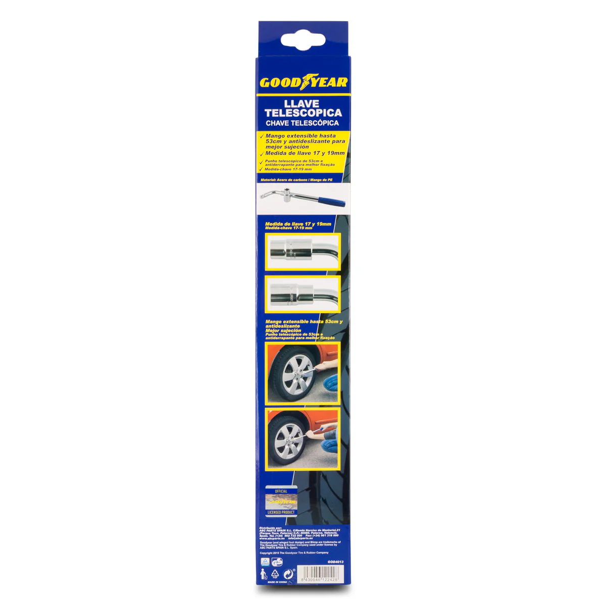 Goodyear Telescopic Wheel Wrench - Image 5