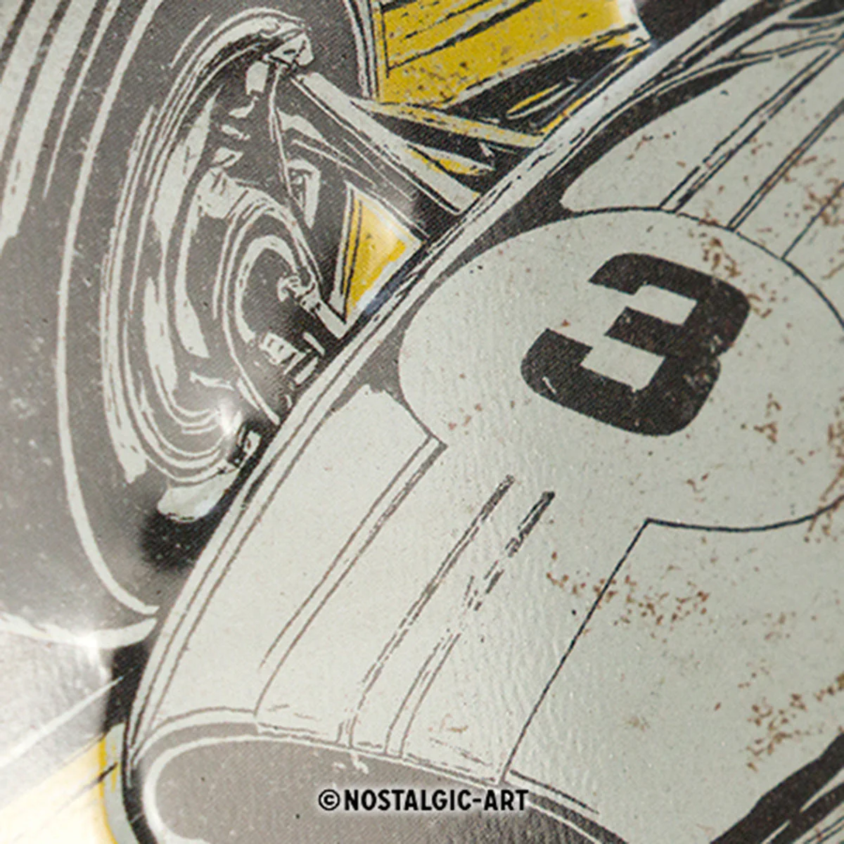 Goodyear Tin Sign "Blue Strikes again" - Image 2